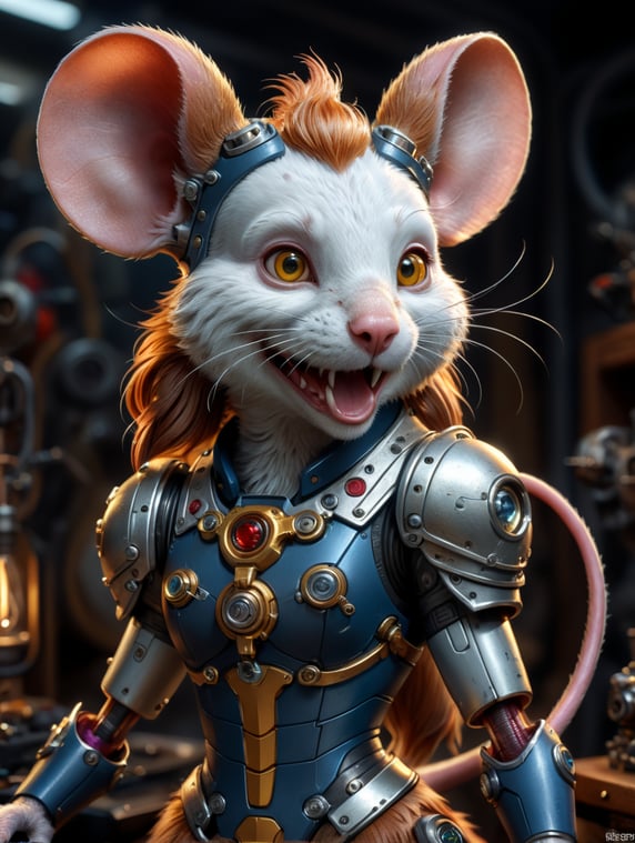 Gadget Hackwrench anthropomorphic mouse Cartoon