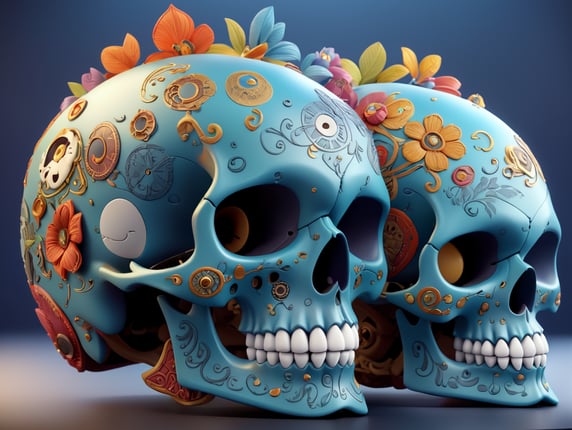 skull images art
