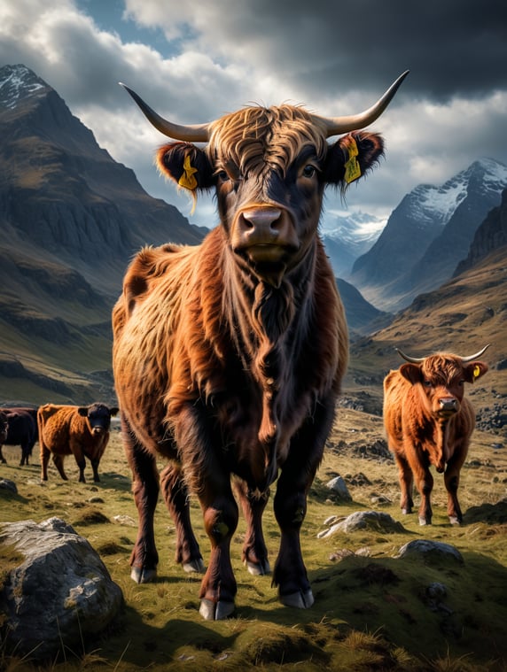 highland calf