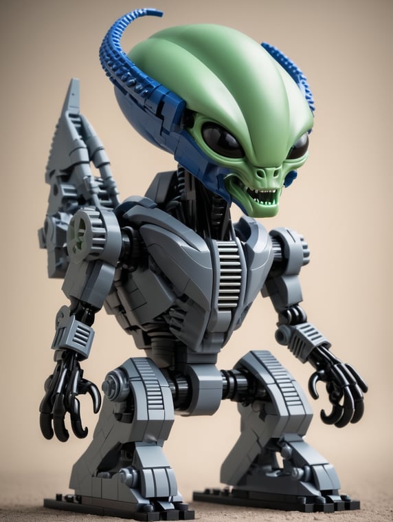 Alien lego concept