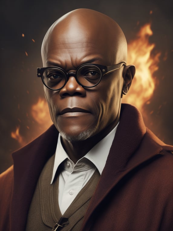 Samuel L Jackson as Harry Potter