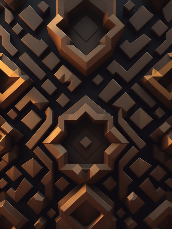 abstract geometric 3d pattern, texture, background, top view, organic texture, seamless texture, contrast lighting, detailed texture, 3d render, octane render,