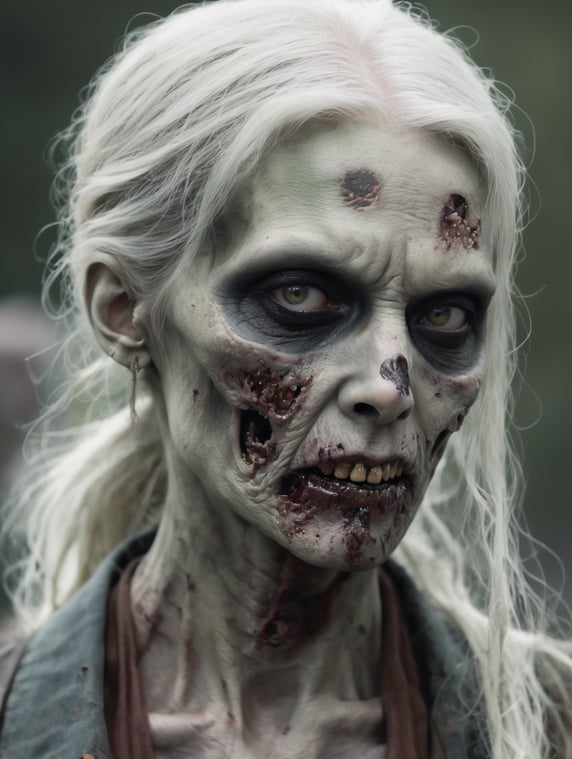 Beautiful zombie