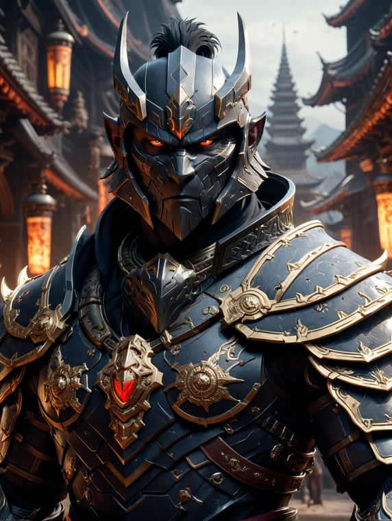 character Yoru from the game VALORANT but in the style of 3000; персонаж Yoru из игры VALORANT но в стиле 3000 года