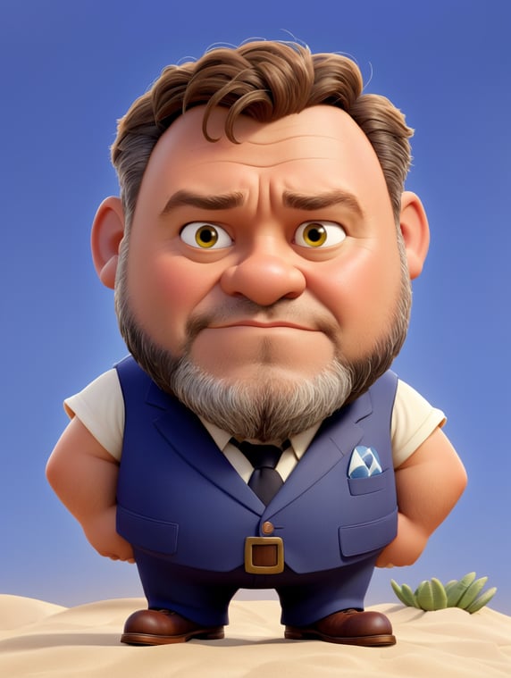 Russell Crowe as Máximo Décimo Meridio; Russell Crowe as Máximo Décimo Meridio