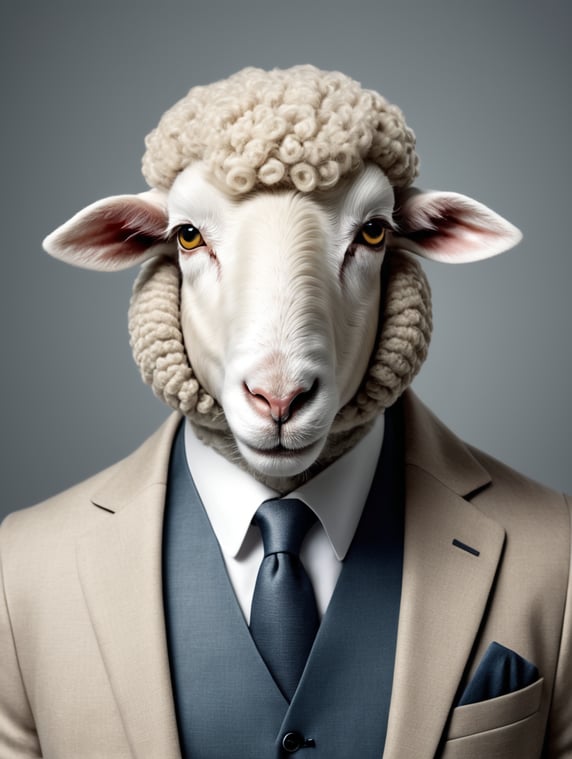 gentleman sheep