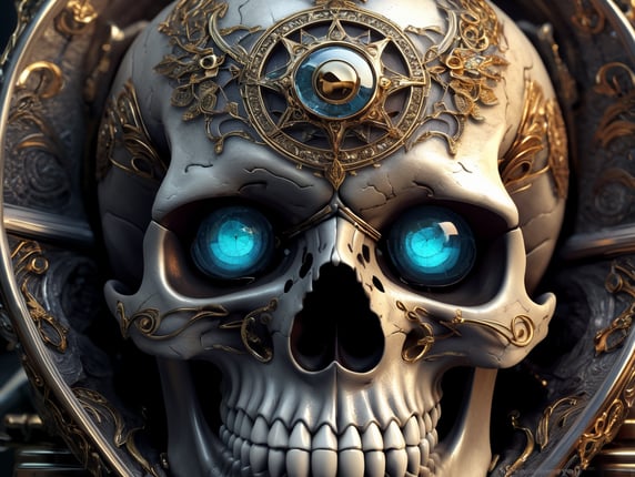skull images art