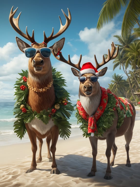 christmas reindeer funny