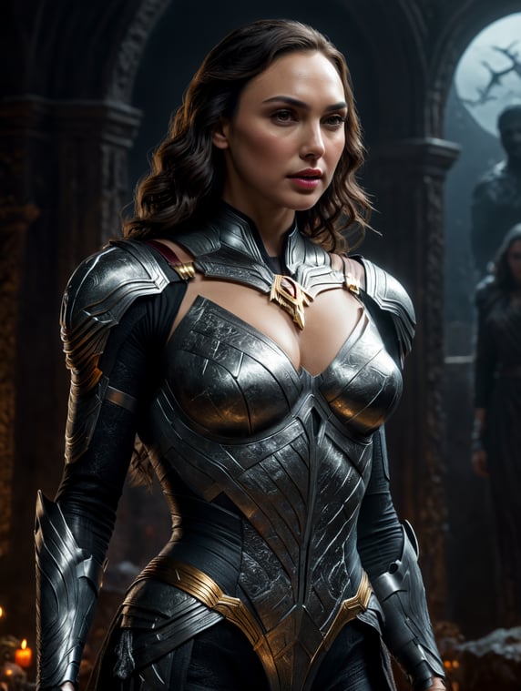 Gal Gadot as a Ghost. Halloween Costume