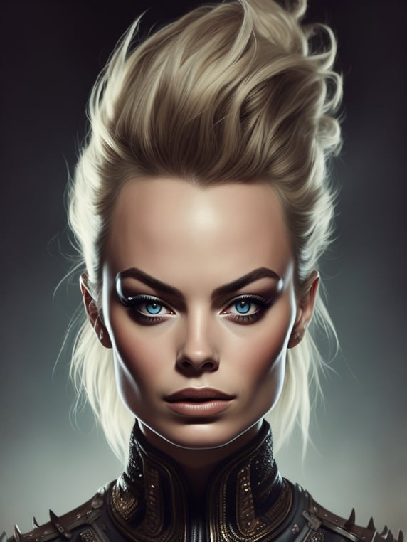 margot robbie as a punk