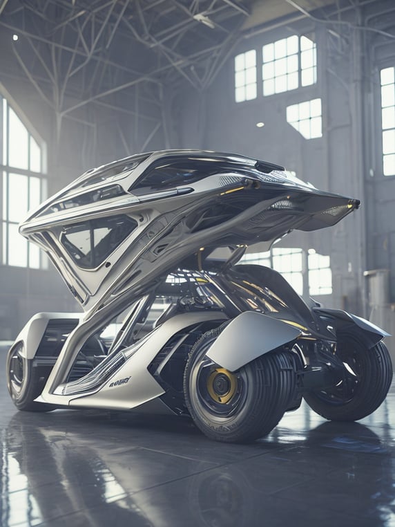 emauromin style, futuristic vehicle, finely detailed, purism, ue 5, a computer rendering, minimalism, octane render, 4k