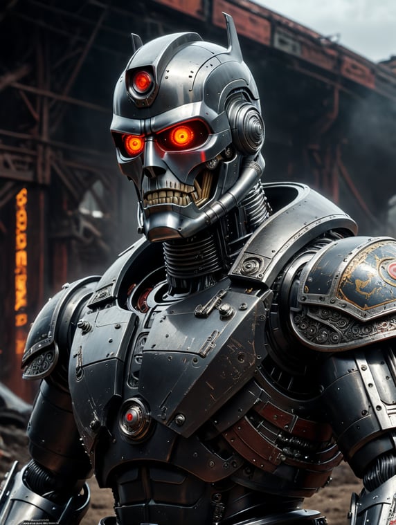 T-800 crossover Bender from Futurama