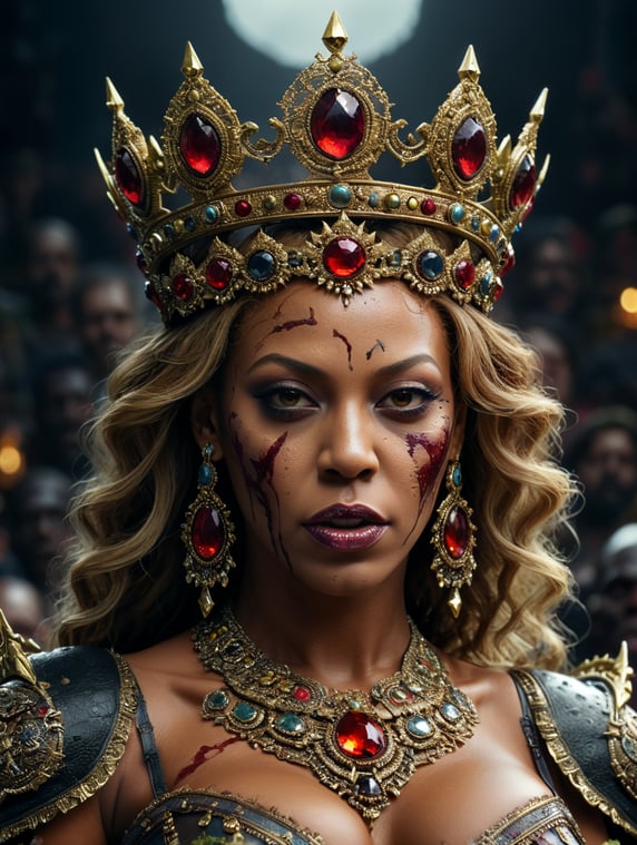 Zombie Beyonce crown