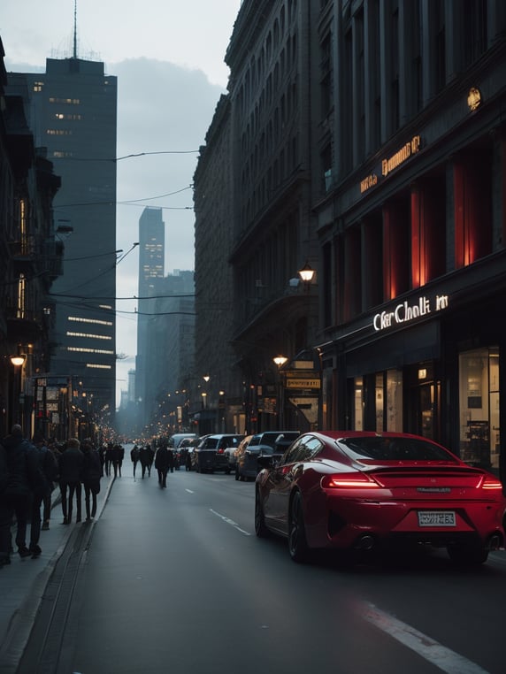 red car