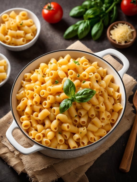 (((macaroni))) italian cuisine delicious food photography gourmet comfort food homemade creamy mouthwatering. photoreal: 1.4, lifelike,highly detailed CG unified 8K backgrounds,looking at the viewer, (HQ skin:1.4), 8k uhd, dslr, soft lighting, high quality, film grain, Fujifilm XT3, (((macaroni)))"Pasta elbows" refers to a type of pasta that is shaped like small curved tubes or semi-circles, resembling the shape of an elbow joint. They are also known as "macaroni elbows" or simply "elbow macaroni." This pasta variety is commonly used in dishes like macaroni and cheese, pasta salads, and casseroles due to its convenient size and shape.