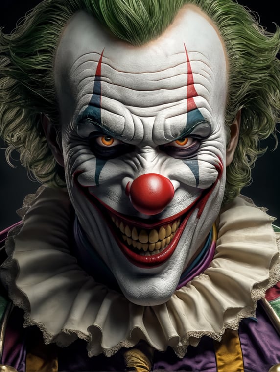 cartoon joker comics clown