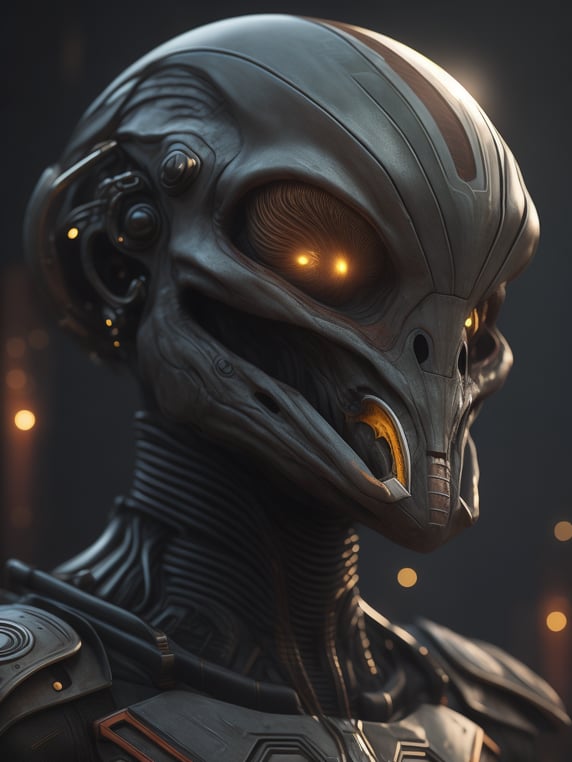 An Alien trading stocks