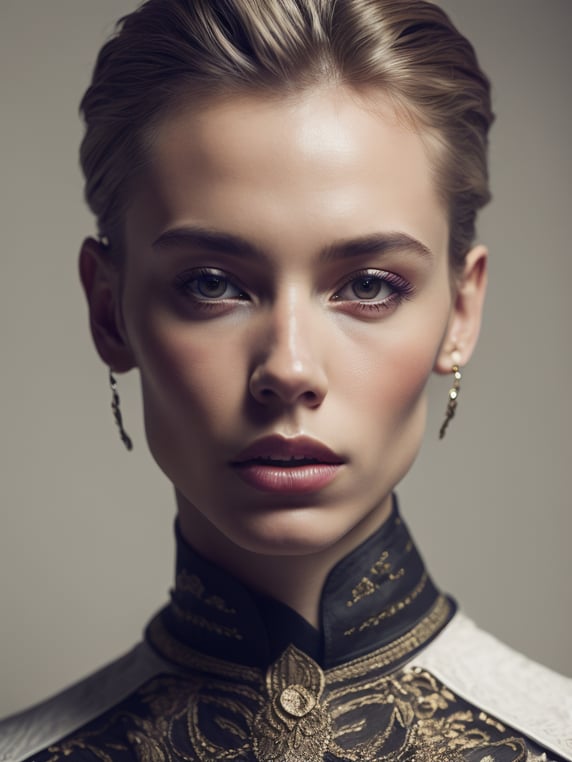 portrait of alexander mcqueen hyperealistic dramatic cinematic angles, sharp exotic