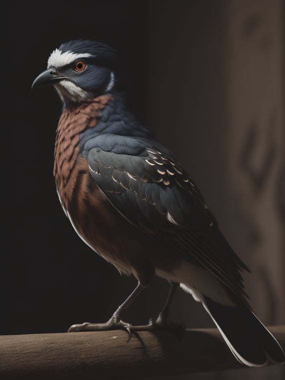 Bird, caravaggio style