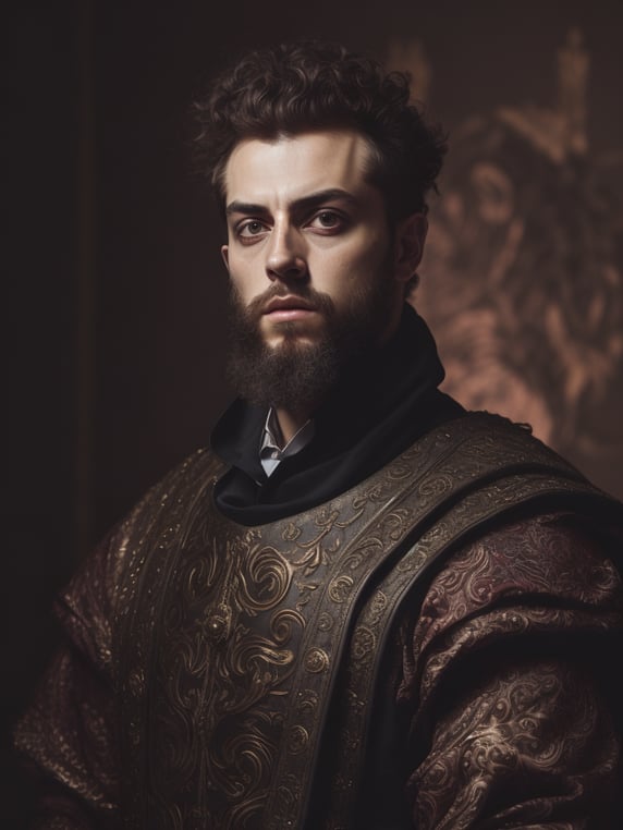 self-portrait by Jacopo Tintoretto; self-portrait by Jacopo Tintoretto