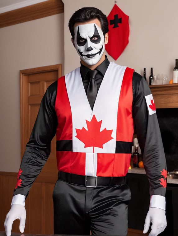 Best Halloween Costume Canada, man costume, scary, party