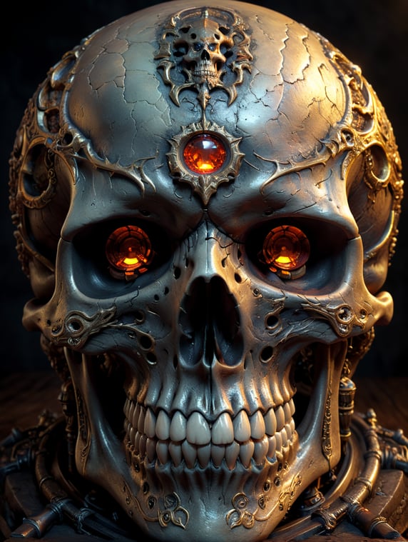 skull images art