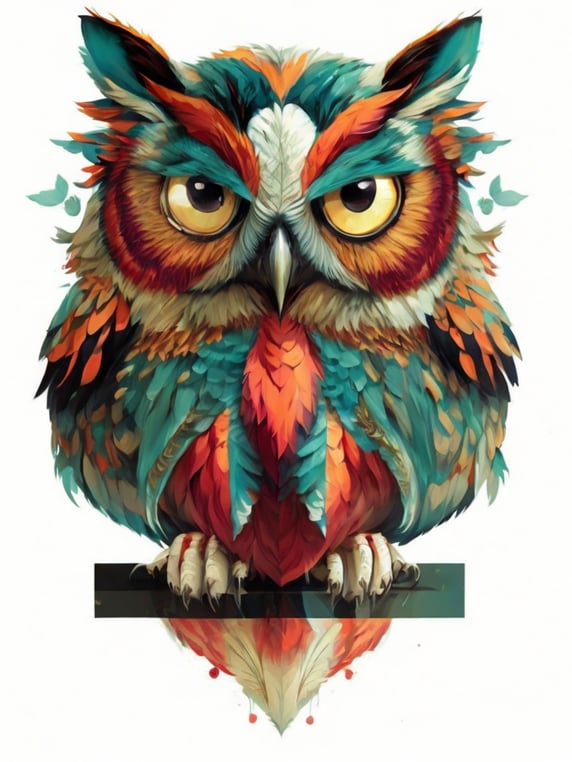 an owl