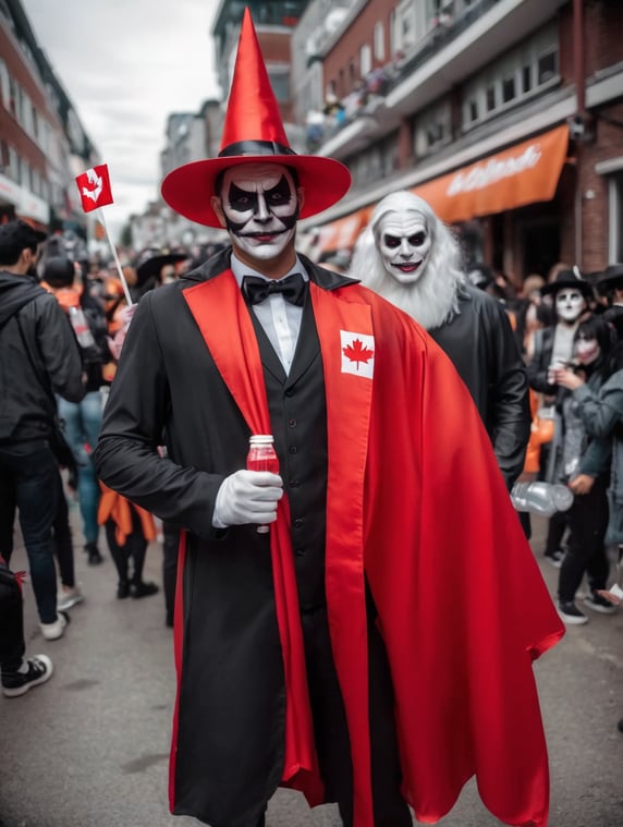 Best Halloween Costume Canada, man costume, scary, party