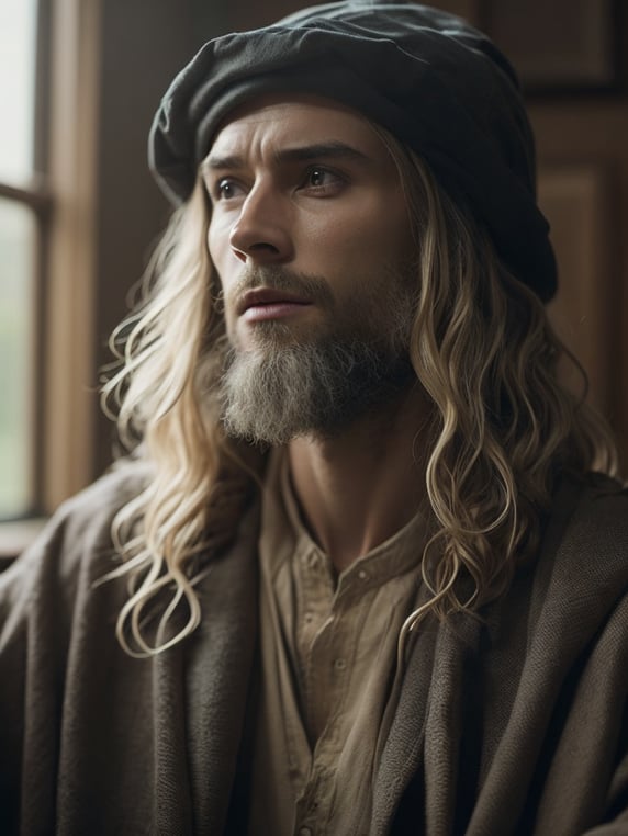 Leonardo da Vinci in real life; Leonardo da Vinci in real life
