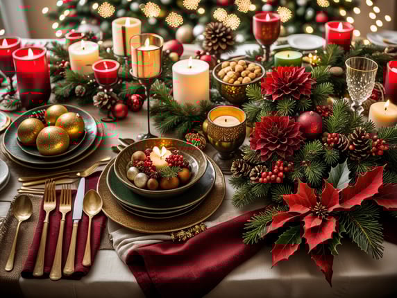christmas table