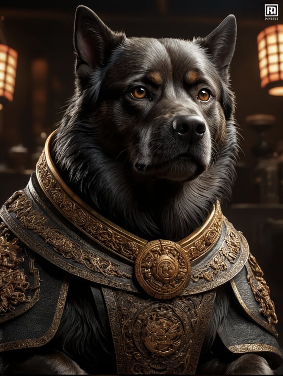 A japanese dog.