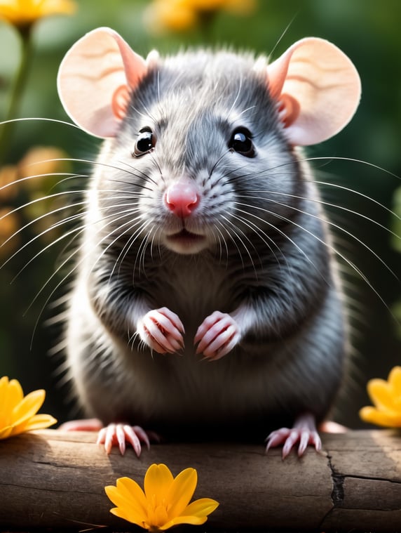 cute rat