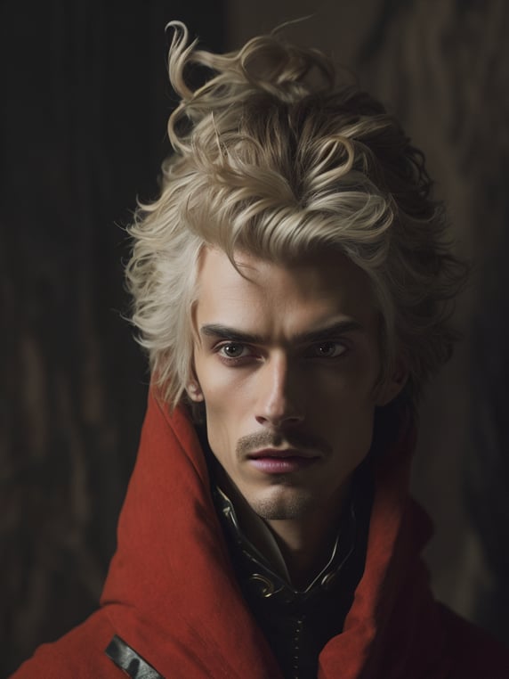 portrait of Vlad Dracula, oil canvas