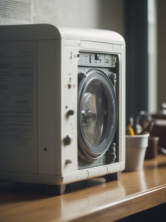 A time machine designed by Dieter Rams, 3D Render