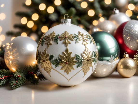 blank White christmas decoration, Christmas style photo, Christmas toys, Santa