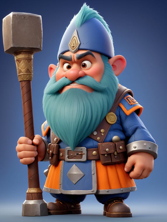 dwarf artificer gritty hammer