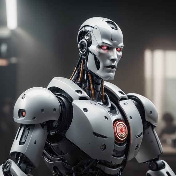 A ai robot which is harmful for the human being and show that as a revel