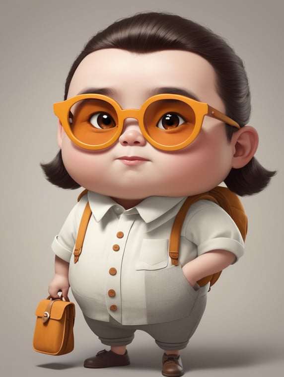 create an imaginary cartoon character