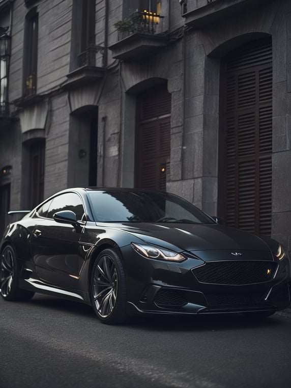 black car