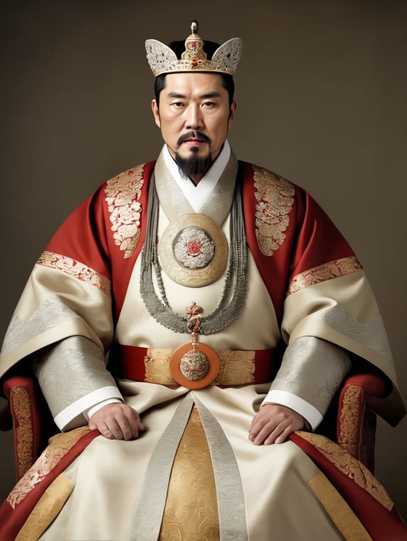 43 years old korean king
