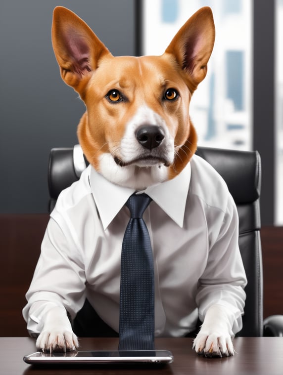 business dog