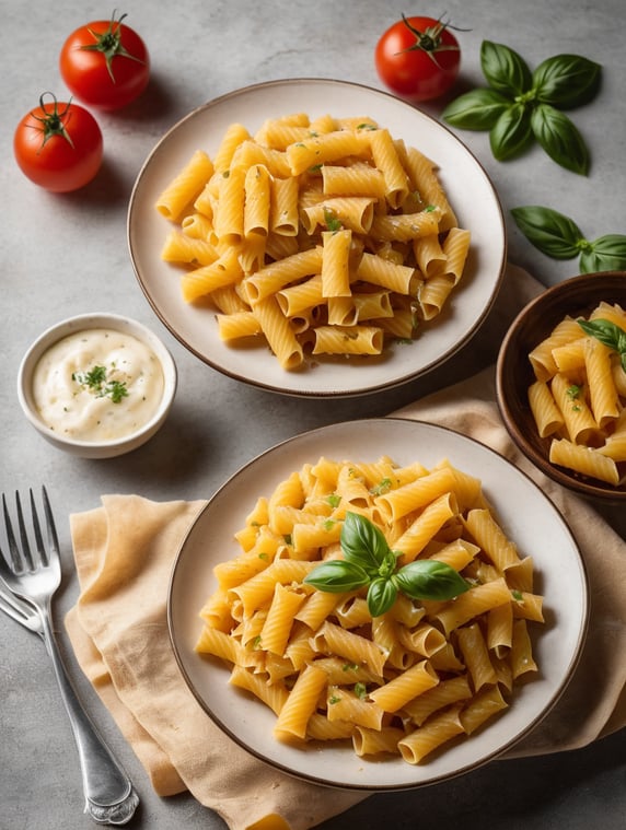 (((pasta elbows))) italian cuisine delicious food photography gourmet comfort food homemade creamy mouthwatering. photoreal: 1.4, lifelike,highly detailed CG unified 8K backgrounds,looking at the viewer, (HQ skin:1.4), 8k uhd, dslr, soft lighting, high quality, film grain, Fujifilm XT3, (((pasta elbows)))"Pasta elbows" refers to a type of pasta that is shaped like small curved tubes or semi-circles, resembling the shape of an elbow joint. They are also known as "macaroni elbows" or simply "elbow macaroni." This pasta variety is commonly used in dishes like macaroni and cheese, pasta salads, and casseroles due to its convenient size and shape.