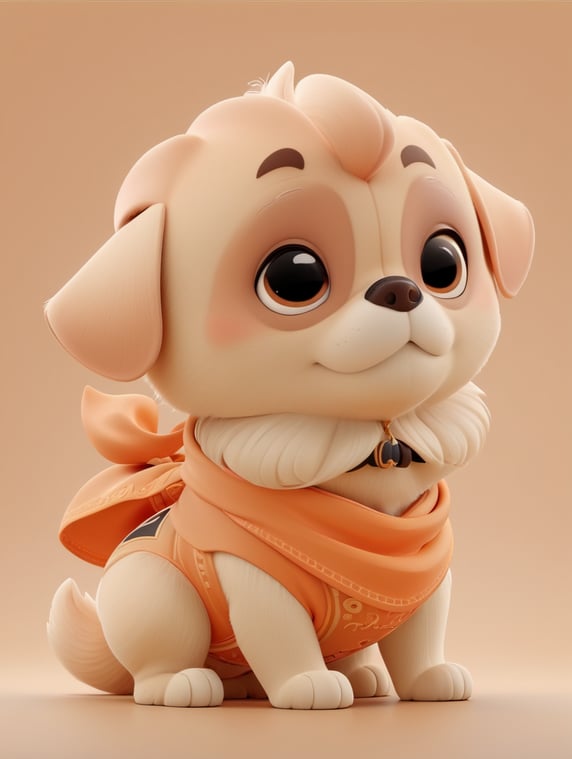 Pug in apricot color; Pug na cor abricó