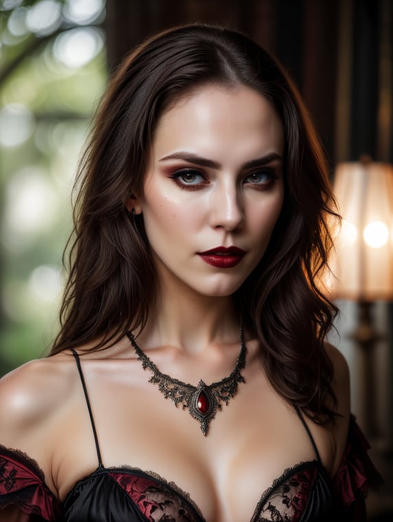 megan heaton as a sexy vampire
