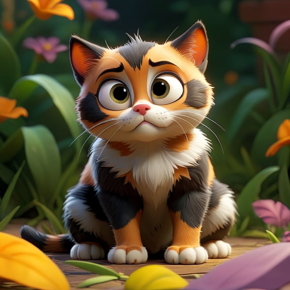 kitten looking scared
