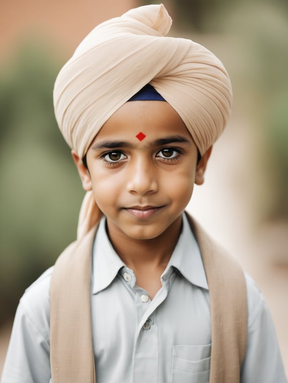 Sikh boy; Sikh boy