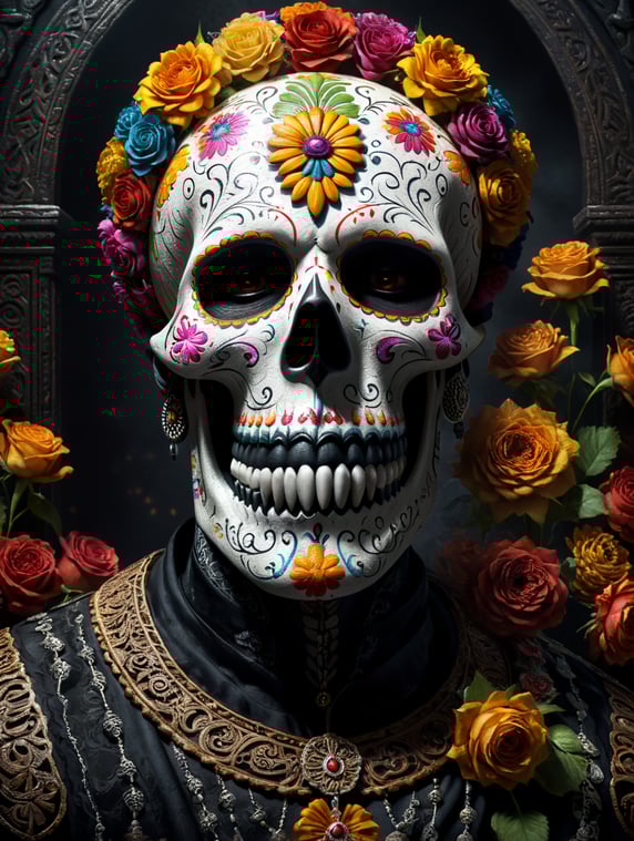 Day of the dead poster