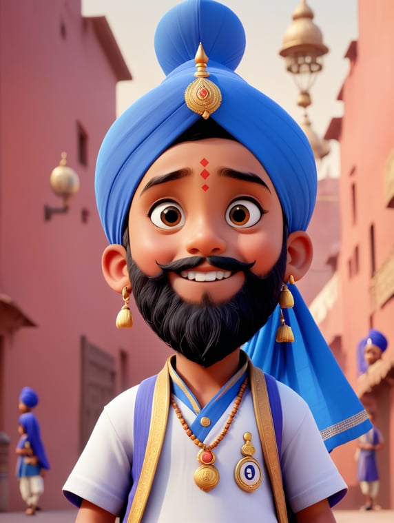Sikh boy; Sikh boy