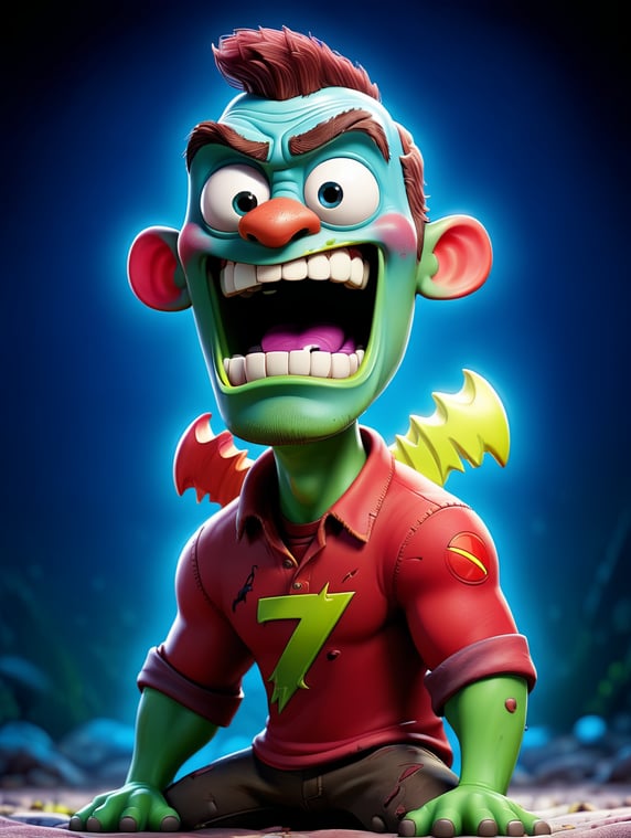 Flash zombie happy