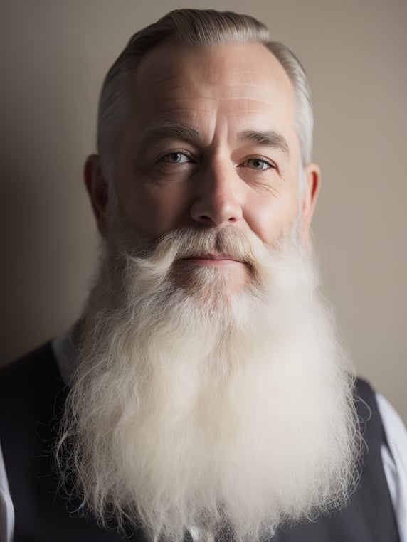 Portrait of Santa Claus, bright and saturated colors, elegant, highly detailed, vogue, fashion magazine, sharp focus, bright expressive makeup, dramatic lighting, depth of field, incredibly high detailed, blurred background